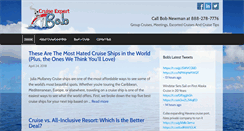 Desktop Screenshot of cruiseexpertbob.com